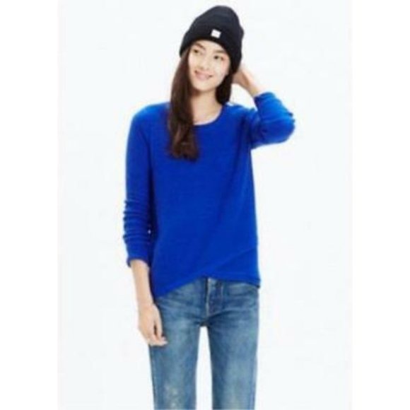 Madewell Feature Pullover Waffle Knit Sweater - Picture 3 of 9